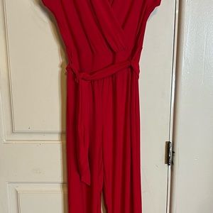 NWT Rolla Costa M Red pantsuit jumpsuit romper. So pretty!